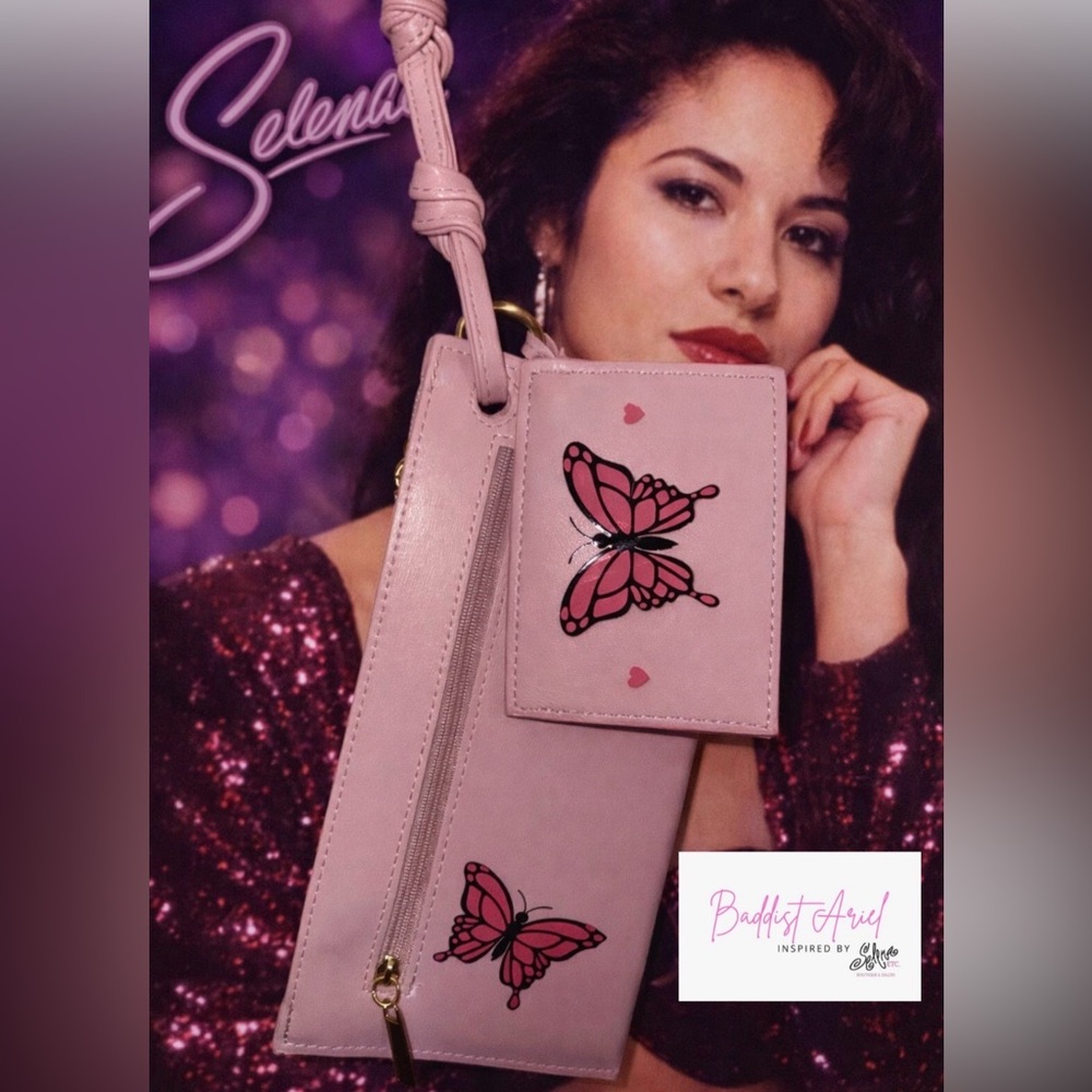 Pink Butterfly Women's Bag